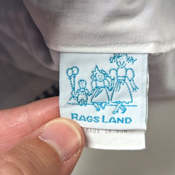 Rags Land Swing Top Girls Size 2T Blue Gingham Tank Top Boutique - Picture 3 of 4